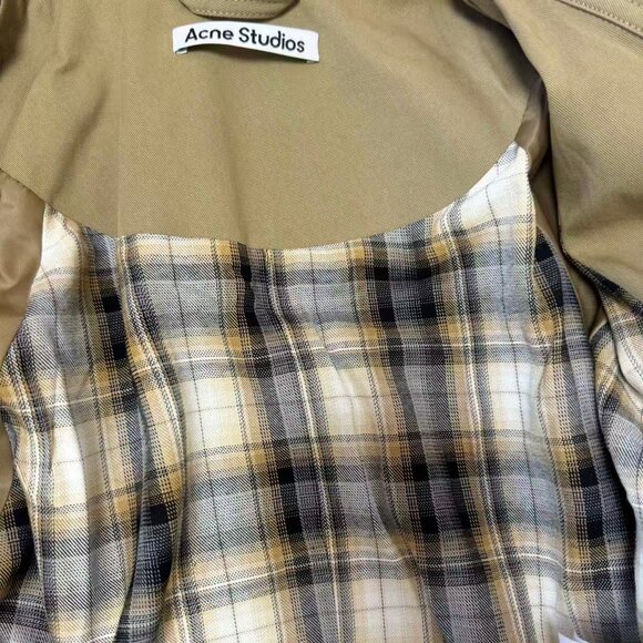 NWOT ！Acne Studios Oriso double-breasted twill jacket - Picture 13 of 14